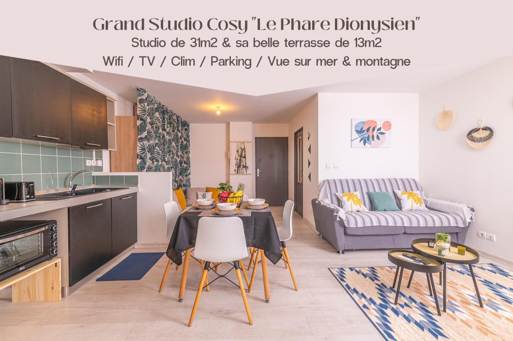 Grand Studio Cosy Le Phare Dionysien - Residence Le Phoenix Saint-Denis Luaran gambar